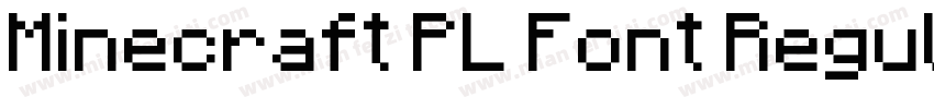 Minecraft PL Font Regular字体转换